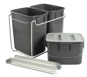 Jätevaunu, ulosvedettävä