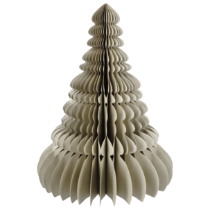 Pappersgran dekoration, veckad med magnet, 50 cm