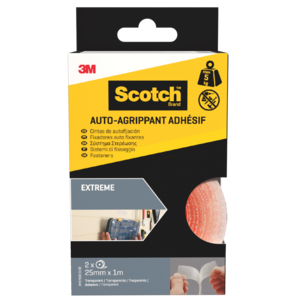 Scotch Extreme kardborreband självhäftande 25 mm, 2-pack