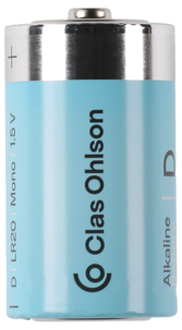 Alkaliskt batteri D / LR20 Clas Ohlson