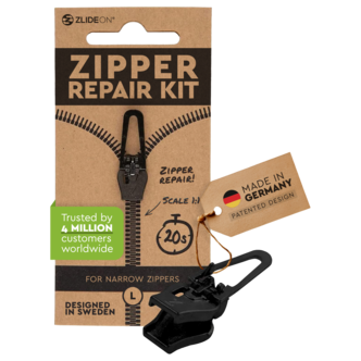 Zlideon Narrow Zipper L tett glidelåsglider