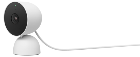 Google Nest Cam overvåkningskamera innendørs