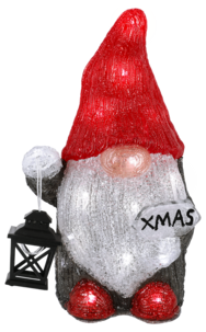 Tomte belysning utomhus LED 30,5 cm, Northlight