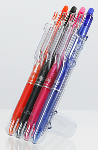 Pilot Frixion Clicker kryssordpenn, 4 pakning