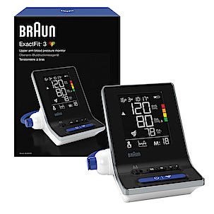 Braun ExactFit 3, BAU 6150 blodtrykkmåler