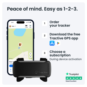 Tractive Dog 6XL GPS-tracker for stor hund