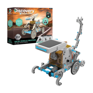 Solcellsdriven robot, byggsats i 197 delar, från 8 år