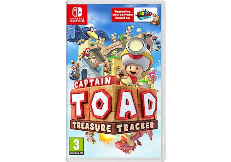 Treasure Tracker, Captain Toad. Spel till Nintendo Switch