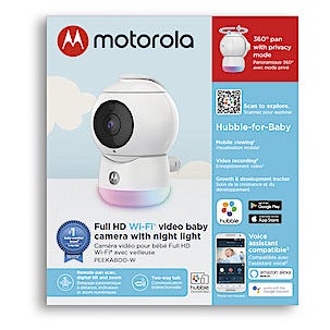 MOTOROLA Peekaboo Wifi Kamera, babyvakt