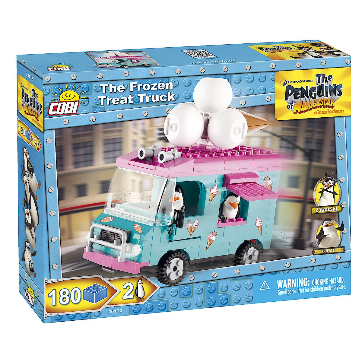 penguin ice cream toy