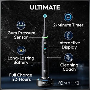 Oral-B iO 10 Sähköhammasharja, 7 harjaustilaa