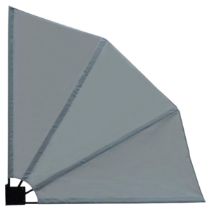 Vindskydd och insynsskydd, hopfällbart