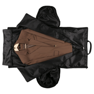 Dresspose herre og dame, duffelbag, svart