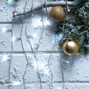 Jatkosarja jääpuikko valosarja, kylmän valkoinen LED, Northlight