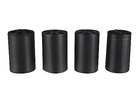 Hundbajspåsar med handtag 64-pack