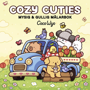 Coco Wyo Cozy Cuties Cozy Värityskirja, 6+ vuotta