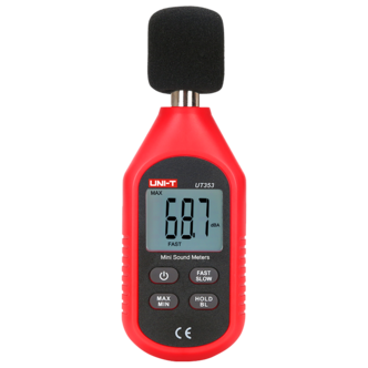 Uni-T UT353 digital desibelmåler, 30 til 130 dB