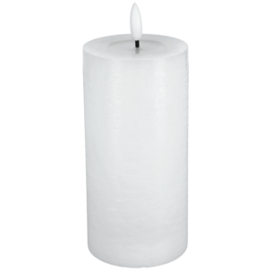 Northlight blockljus LED med timer, vitt