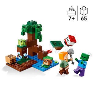 LEGO Minecraft Suoseikkailu 21240, yli 7-vuotiaille
