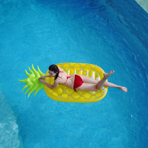 Uimapatja Ananas, 190 x 87 cm
