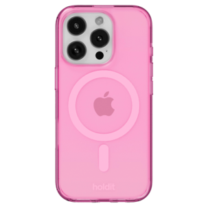 Holdit Transparent Case MagSafe iPhone 15 Pro mobildeksel