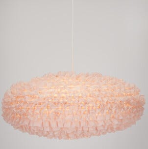 Northlight Chiffon taklampe
