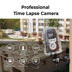 Brinno BCC300-C timelapse-kamera med Clampod