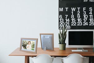 Exibel digital fotoramme 10,1 tommer med wifi