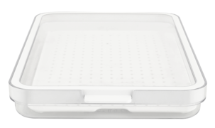 Stapelbar matförvaring i plast med lock