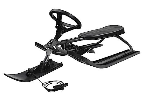 Snowracer Stiga Iconic Black, från 5 år