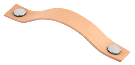 Lærhåndtak Levanto natur, 158 mm