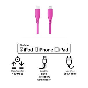 USB-C- til Lightning-ladekabel til iPhone, 1 m