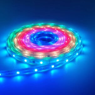 Deltaco Smart LED-valonauha neon RGB ulos, 2 x 5 m
