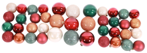 Joulupallot Mix, 41 kpl