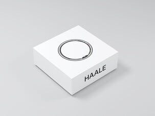 Haale 2 smartring, vanntett, sølv