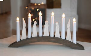 Adventsljusstake Lucia