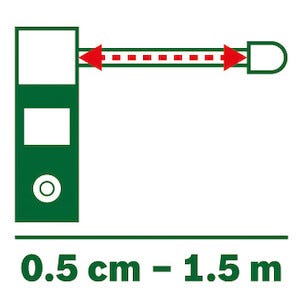 Bosch Zamo III Premium, avståndsmätare med tillbehör
