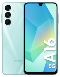 Samsung Galaxy A16 5G mobil, 128 GB og Dual SIM