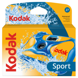Kodak Sport engangskamera, vanntett, 27 bilder