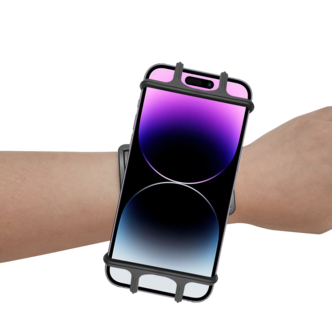 Celly WristBSportBK mobilholder for løping, svart