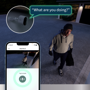 Arlo Pro 5 WiFi övervakningskamera utomhus, 2-pack