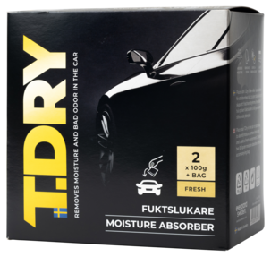 TDry avfuktare bil, Fresh fuktslukare, 6 m2