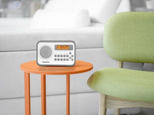 Sangean PR-D18 AM/FM-radio med klokkeradio