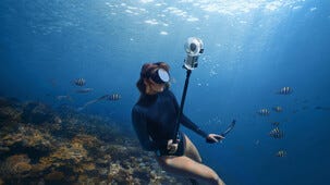 Insta360 X5 360-kamera, actionkamera 8K