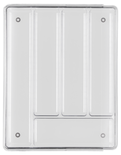 Bestikkskuff plast justerbar, 29–50 x 36,5 x 5,5 cm