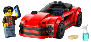 LEGO City Punainen urheiluauto, yli 5-vuotiaille