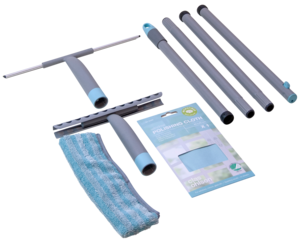 Rengöringsset Smart Microfiber, Fönster