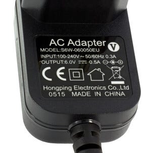 Nettadapter Exibel 6 V/0,5 A