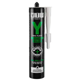WTF Y Yes Flex lim och fogmassa utomhus, vit, 310 ml