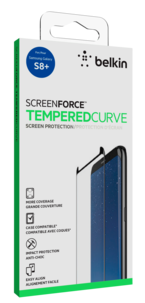 Näytönsuoja Samsung Galaxy S8+, Belkin Screenforce TemperedCurve